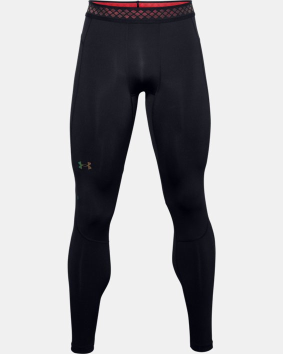 Men's UA RUSH™ HeatGear® 2.0 Leggings, Black, pdpMainDesktop image number 4